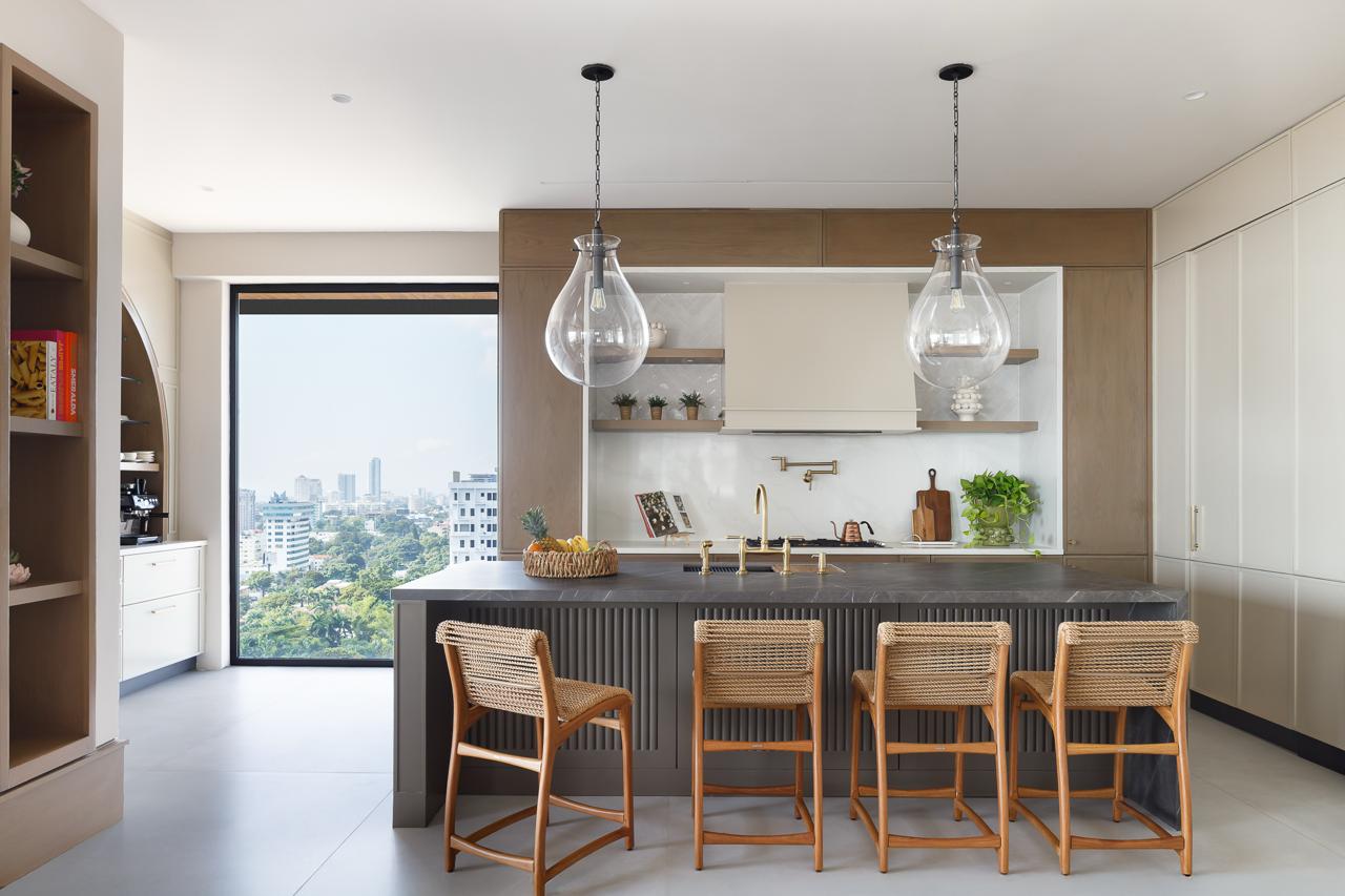 Cocina moderna a la medida diseñada por KitchenArte, Santo Domingo